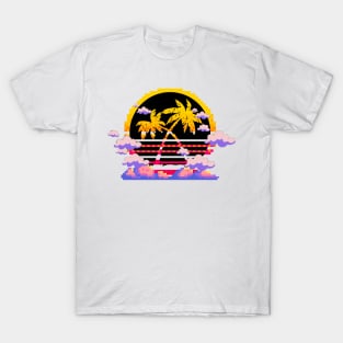 Palm Tree Sunset T-Shirt